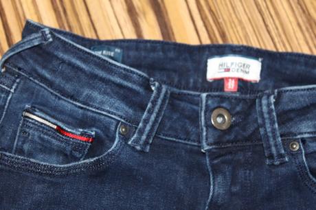 Dámske skinny rifle tommy hilfiger v. 26/32, tommy hilfiger,26