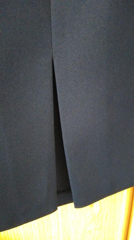 Kostým sukňový tmavomodrý, 46