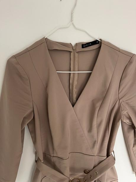 Mohito elegantné formálne midi šaty s opaskom jarn, mohito,s