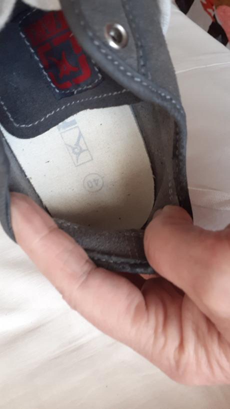 Kožené tenisky, 40