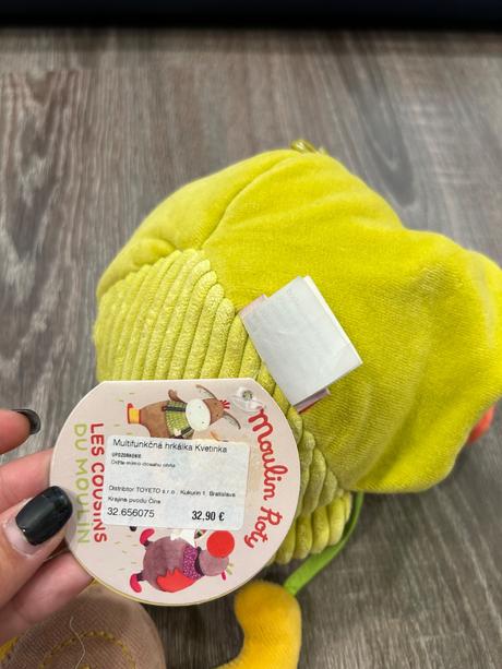 Moulin roty multifunkcna hrkalka kvetinka,