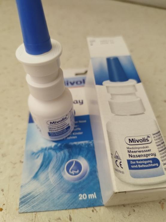Mivolis Nosový sprej s morskou soľou, 20 ml