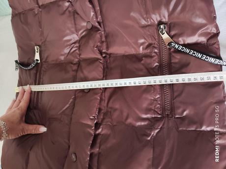 Páperová odľahčená dlhá vetrovka-m,l, l