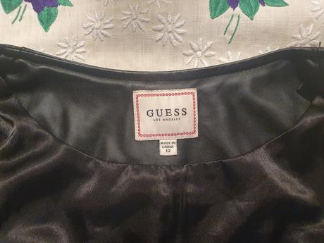 Koženka guess s flitrami, guess,152