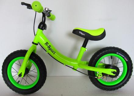 Odrážadlo s nafukovacími kolesami a brzdou nové,