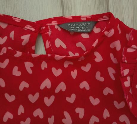 Dievčenská blúzka primark č.122, primark,122