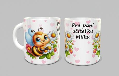 Hrnček pre pani učiteľku,