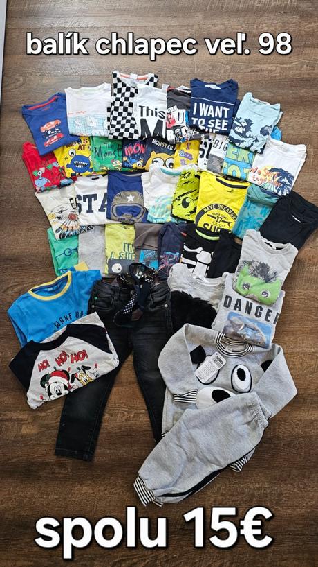 Balík veľ 98 chlapec, 86–98