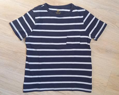 Polo tričko c&a + pásikavé h&m, c&a,134