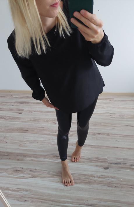 Čierna blúzka, gate,s