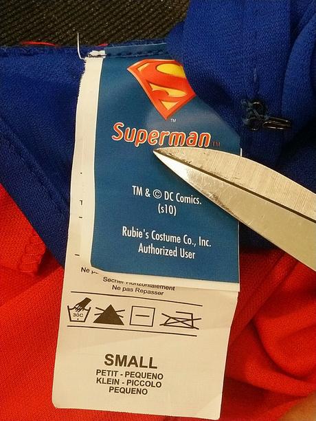 Kostým superman, rubies, 4-7 r, 104-122,