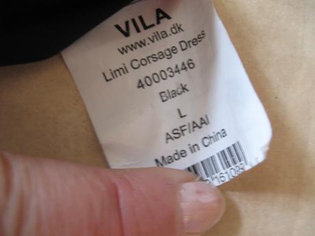 Dámske čierne šaty, l, l