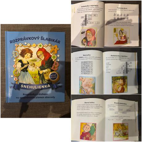 Rozprávkový šlabikár snehulienka,