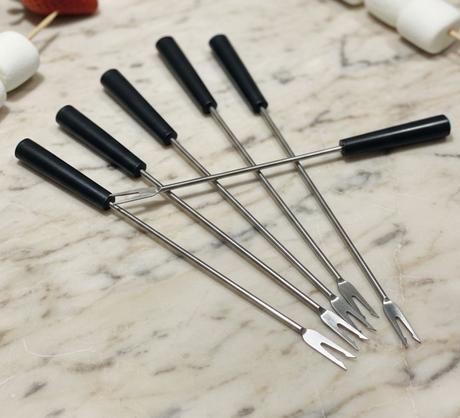 Vidličky na fondue - 6 ks, 