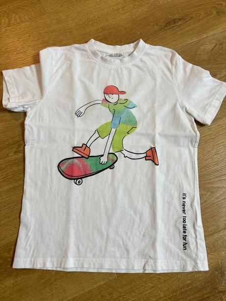 Krásne ziarive tričko s potlačou, coccodrillo,152