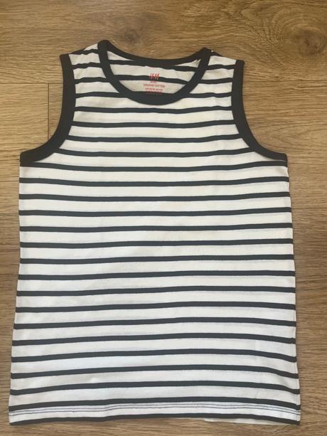 2 x letné tielko, h&m,134