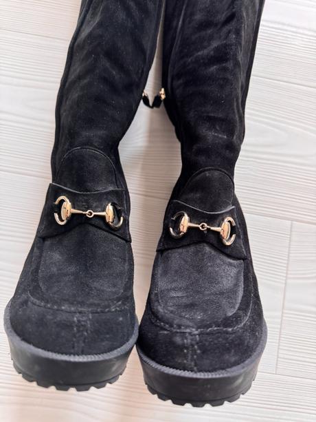 Gucci - semišové čižmy, gucci,40