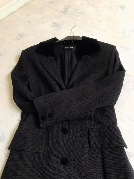 Tenké dlhšie slim 3/4 sako/kabát, m