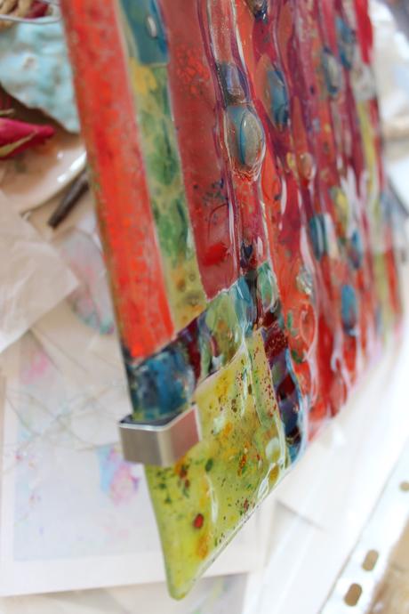 Škandinávsky obraz, umelecký, ručne robený,