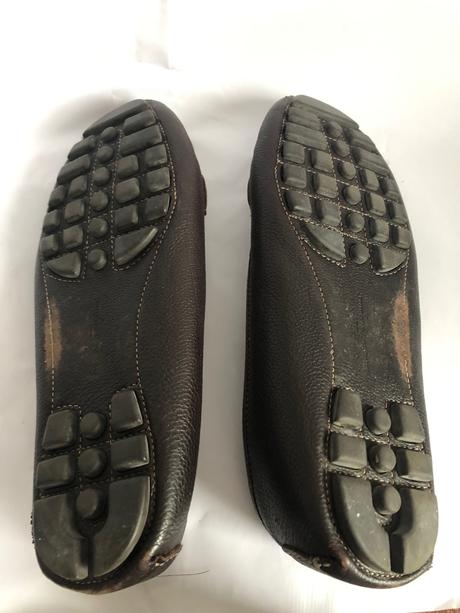 Salvatore ferragamo original mokasiny s kozusinou, 38