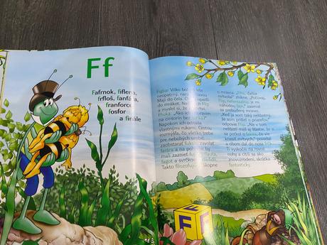 Knižka šlabikár včielky máji, 