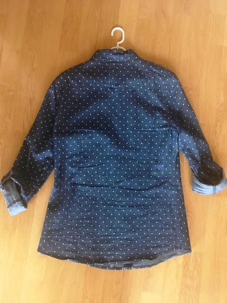 Košeľa z imitácie rifľoviny, l