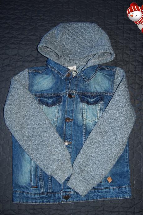 Riflová bunda, zara,164
