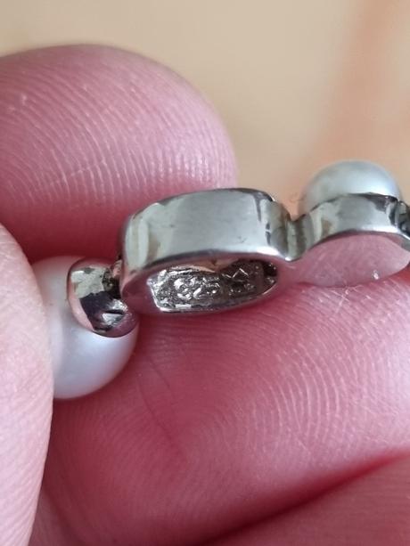 Stieborný prívesok zirkóny perly, 