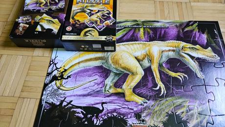 Bonaparte maxi puzzle prehistoric, ceratosaurus,