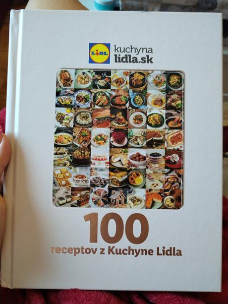 Kniha lidla 100 receptov,