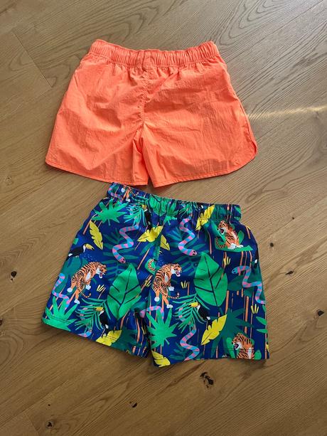 Plavky - šortky 2 ks, h&m,140