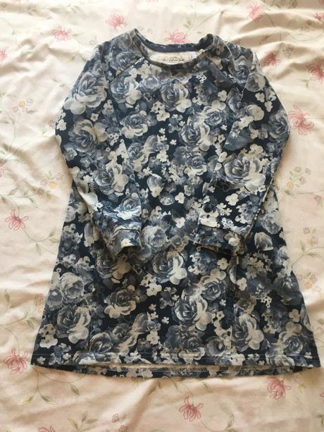 Kvietkované šaty, h&m,122