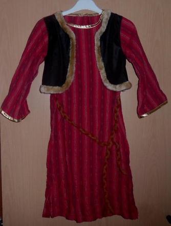 Šaty - indiánka,
