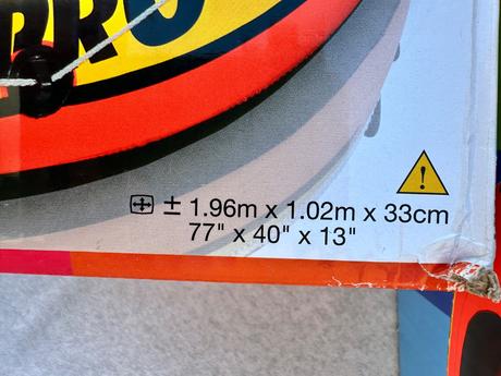 Nafukovací čln 1,96 m,