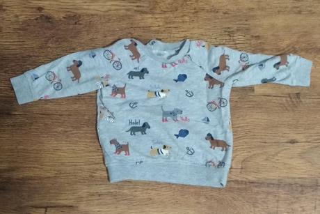 Mikinka zvieratkova hm, h&m,80