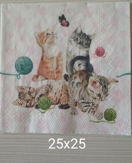 Servítky zvieratá,