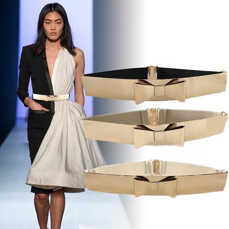 Elastický opasok dress bow,