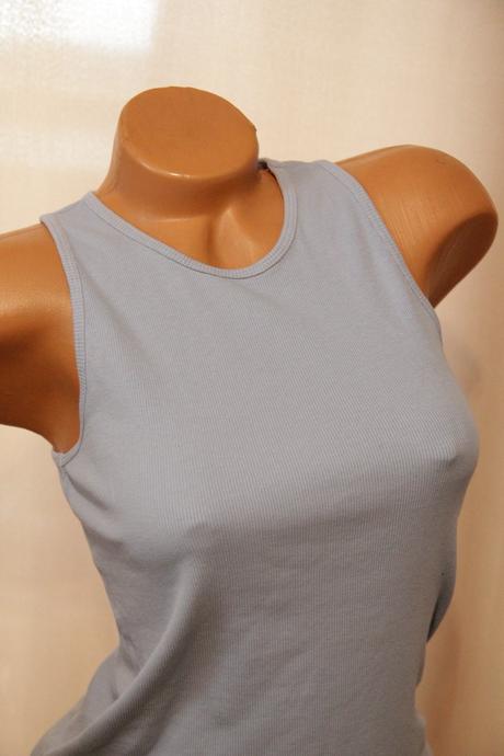 Bledo modrý body top, l, l
