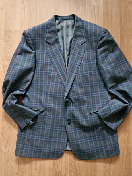Vintage vlnené sako, l