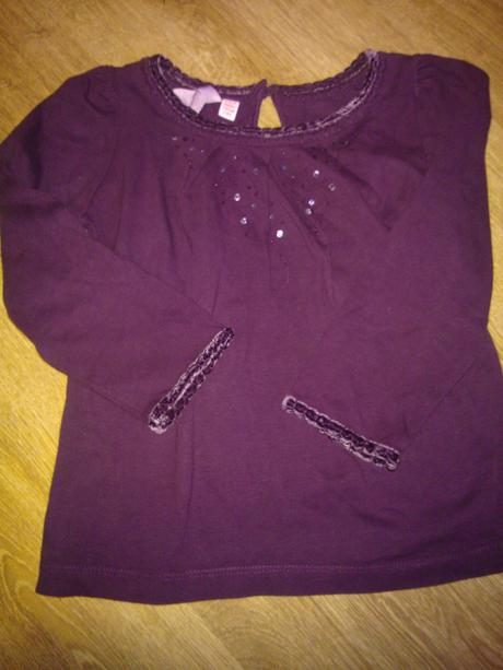 Tričko s flitríkami a kamienkami ,veľ. 3-4 roky, 104