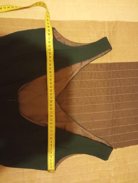 Smaragdovo zelene saty, xs