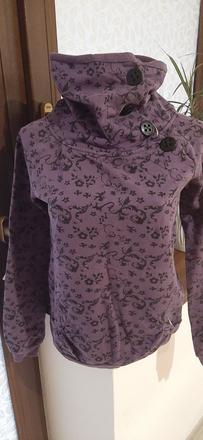 Moderna fialova mikina, s