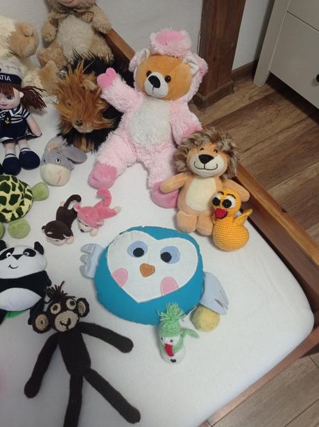 Mega set plyšových hračiek top stav, 