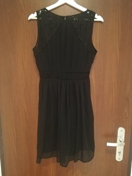 Čierne dámske šaty s čipkou vero moda, vero moda,m