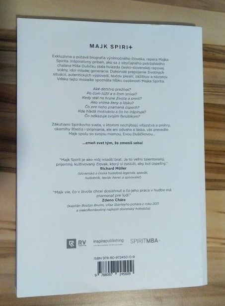 Kniha chalan, ktorý vynašiel spirita, 