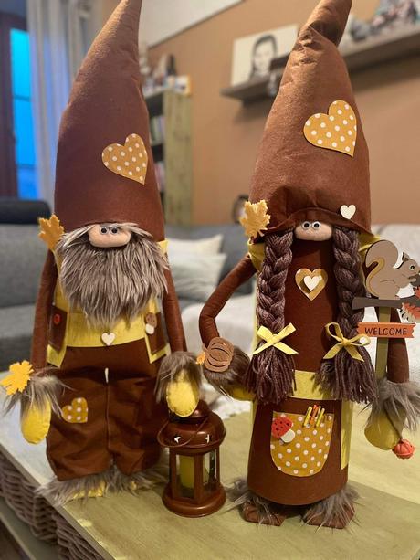 Jesenná dekorácia pred dvere 80/90 cm cm,