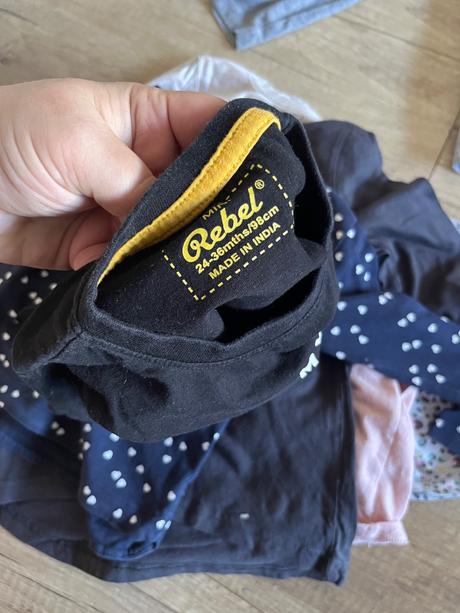 Balík trička pre dievča, 86–98