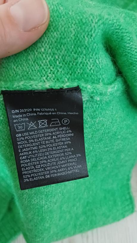 Pletene tricko, h&m,m