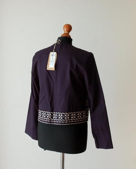 Vyšívané sako v etno štýle, timeout,s