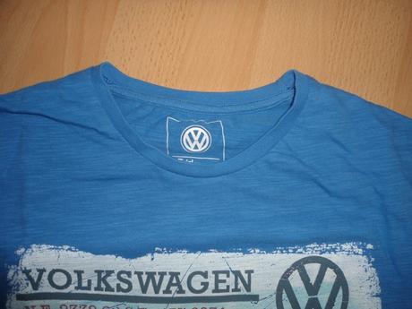 Panske modre tricko volkswagen, s